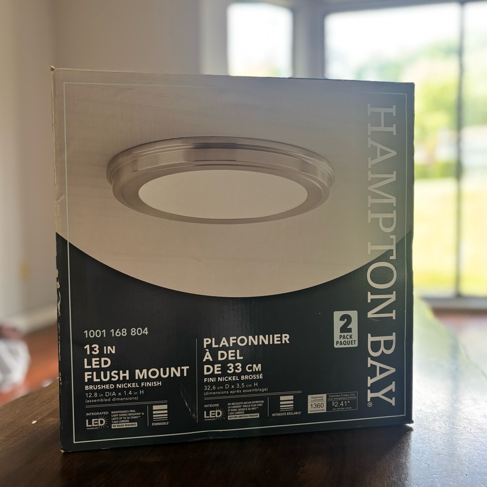 Hampton Bay LED Flush Mount Light
